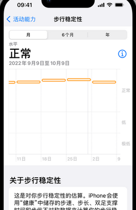 黔西南iPhone手机维修如何在iPhone开启'步行稳定性通知'