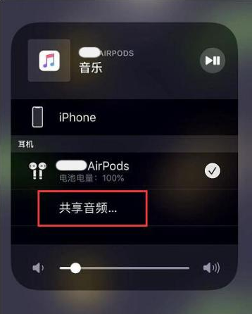 黔西南苹果14音频维修点分享iPhone14音频共享设置方法 