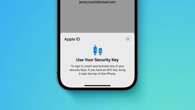 黔西南苹果手机维修分享iOS 16.3 新增的 Apple ID 的安全密钥有什么功能 